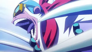 one piece film gold opening battle straw hats vs long long pirates