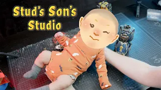 Stud's Son's Studio! New baby, new workshop, help me clear some space