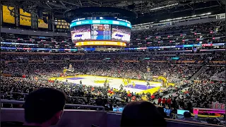 Premier Seating At Crypto com Arena Lakers Game Premier 4 row 2