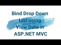 Bind Drop Down List using View Data in ASP NET C Part 15