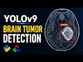 Brain Tumor Object Detection using YOLOv9 Complete Deep Learning Tutorial