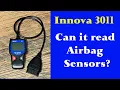 Innova 3011 - Can it Read Airbag Sensors