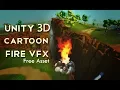 Unity creating Cartoon fire using particle system