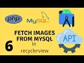 retrieve image from MySQL in recyclerview api in Android studio