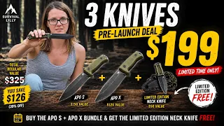 Survival Lilly Knives Full Presentation!