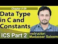 Data Type In C Language ICS Part 2 Chapter 09