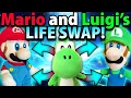 Crazy Mario Bros Mario and Luigi s Life Swap