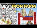 NEW BEST EASIEST IRON FARM IN MINECRAFT 26 2 IS HERE