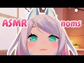 [ASMR VR] Cute Neko Ear Noms \u0026 Nyas ❤️ close mouth sounds [3Dio]