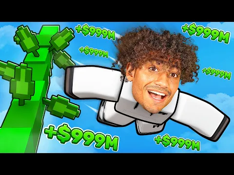 Video Thumbnail: Making TRILLIONS In Roblox Build To Climb..