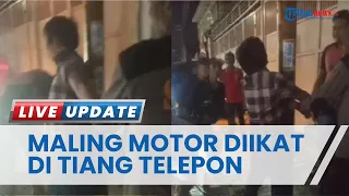 Download Viral Video Maling Motor di Surabaya Disergap Warga, Ditangkap dan Diikat di Tiang Telepon MP3