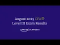 August 2025 CFA Level III Exam Results and Reactions