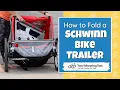 How To Fold A Schwinn Bike Trailer