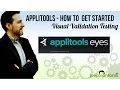 Applitools - How to Get Started with Visual Validation Testing