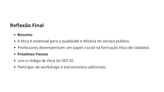 Aula 20 CG Ética Profissional no Serviço Público - Concurso SED SC