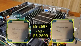 Comparing the Xeon E5-2697 vs Xeon E5-2699 for Chia Plotting 1U Server