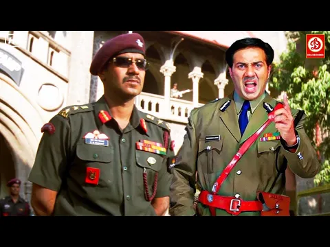 सनी देओल और अजय देवगन 90s ब्लॉकबस्टर देश भक्ति धमाकेदार फूल एक्शन मूवी | Ajay Devgan Vs Sunny Deol