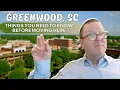 Moving to Greenwood SC 4 THINGS YOU NEED TO KNOW