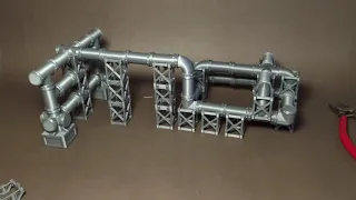 C Pipe - Pipe support parts assembly VeryCell 3D Studio
