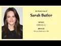 Sarah Butler Movies list Sarah Butler Filmography of Sarah Butler