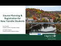 New Transfer Student Course Planning Registration Trent University
