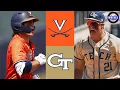 Virginia vs #24 Georgia Tech (Great Game!) | G3 | 2025 College Baseball Highlights