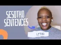 Lagu Ithute LEARN SESOTHO: Sentence structures in SESOTHO