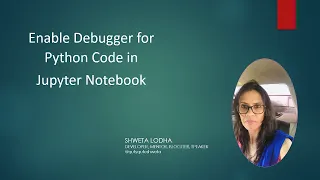 Visual Studio Code - Enable Debugger for Python Code in Jupyter Notebook