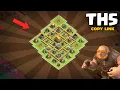 Th5 Most Powerful Top 5 Bases 2026 With copy link Th5 best base layouts TH5 Base