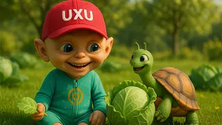 UxU Türkçe|Hışırdayan Lahana Yaprağı | Çocuklar için Neşeli ve Basit Uyaklı Şarkı