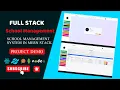 School Management System Using MERN Stack Admin Student Dashboard Full Project with Source Code