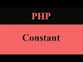 constant in php