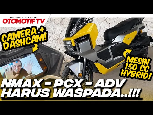 PCX, ADV dan NMAX HARUS WASPADA..!!! SKUTIK 150 CC BANJIR FITUR, WMOTO LETBE MECHA l Otomotif TV