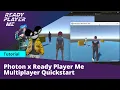 Photon x Ready Player Me Multiplayer Quickstart