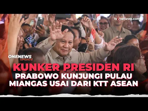 Prabowo Janji Perbaiki Bandara Miangas yang Pernah Diresmikan Jokowi