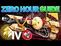 Zero Hour COMPLETE Guide Intrinsic Catalyst Puzzles Destiny 2 Into the Light
