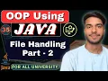 L-35 Text Byte File Handling in Java Java Programming