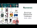 Bunnings Warehouse Catalogue -