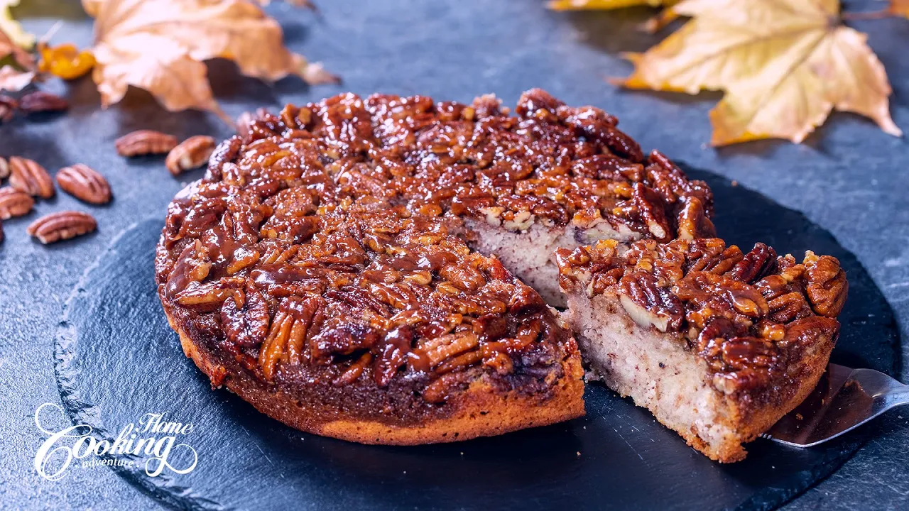 Pecan Upside Down Cake