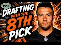 How to Do a Fantasy Football Draft from the 8th Pick
