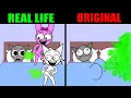 Download Lagu Best TikToks of Incredibox Sprunki | 💨Gray farts really harder💨💨💩 | REAL LIFE vs ORIGINAL