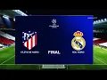 PES 2020 - Atletico Madrid vs Real Madrid - UEFA Champions League Final UCL - 20/21 Season Gameplay