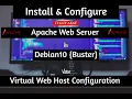 How To Install Apache Web Server With Virtual Host Configuration In Debian10