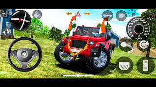 Modified Mahindra Thar😈Games:Indian Red Thar (Gadi Wala Games) Car Game Android Game - #2026