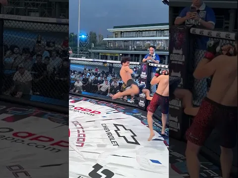 Вертушка от узбека 🔥 #mma #octagon #fighting
