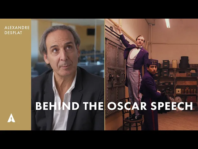 Alexandre Desplat | Best Original Score for 'The Grand Budapest Hotel' | Behind the Oscars Speech