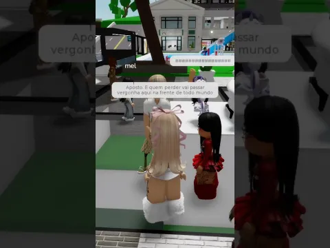 MEU AMIGO FEZ UMA PROPOSTA E ACABOU PAGANDO CARO 🤡 #roblox #brookhaven
