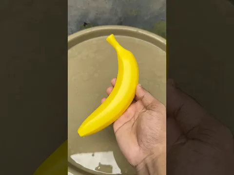 Banana satisfying mud asmr