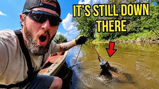 I Found Something BURIED Under This River Magnet Fishing