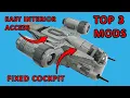 Best Lego Razor Crest Modifications